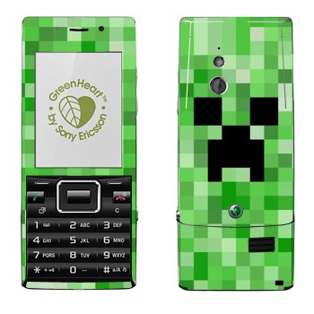   «Creeper face - Minecraft»   Sony Ericsson J10 Elm