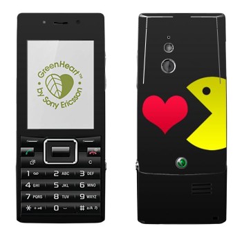   «I love Pacman»   Sony Ericsson J10 Elm