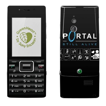   «Portal - Still Alive»   Sony Ericsson J10 Elm