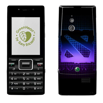   «Dota violet logo»   Sony Ericsson J10 Elm