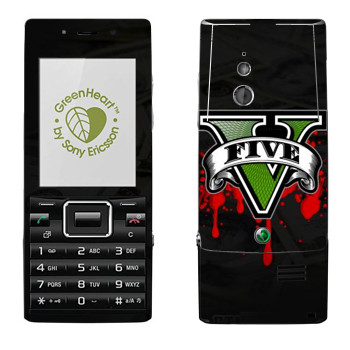   «GTA 5 - logo blood»   Sony Ericsson J10 Elm