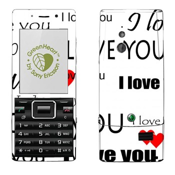   «I Love You -   »   Sony Ericsson J10 Elm