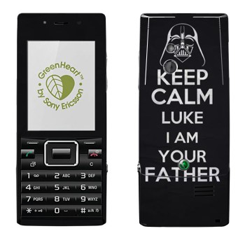  «Keep Calm Luke I am you father»   Sony Ericsson J10 Elm