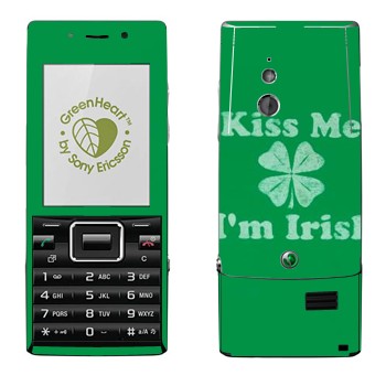   «Kiss me - I'm Irish»   Sony Ericsson J10 Elm
