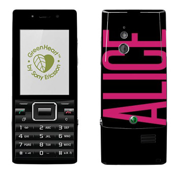   «Alice»   Sony Ericsson J10 Elm