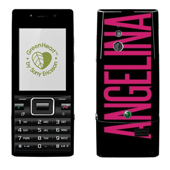   «Angelina»   Sony Ericsson J10 Elm