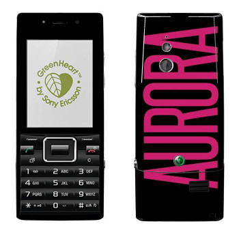   «Aurora»   Sony Ericsson J10 Elm