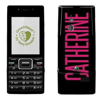  «Catherine»   Sony Ericsson J10 Elm