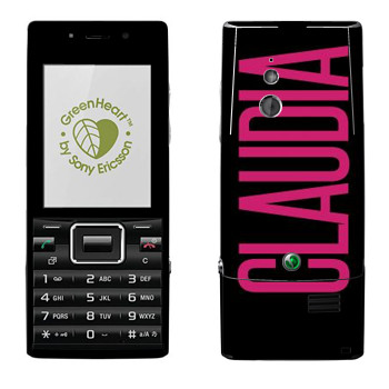   «Claudia»   Sony Ericsson J10 Elm