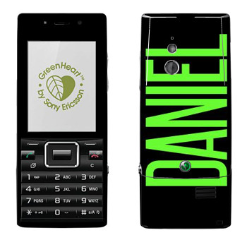   «Daniel»   Sony Ericsson J10 Elm