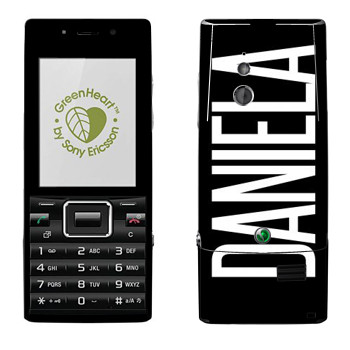   «Daniela»   Sony Ericsson J10 Elm