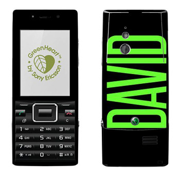   «David»   Sony Ericsson J10 Elm