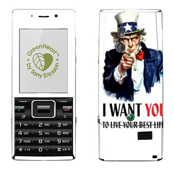   « : I want you!»   Sony Ericsson J10 Elm