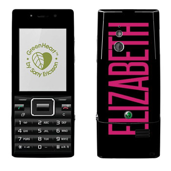   «Elizabeth»   Sony Ericsson J10 Elm