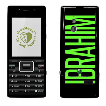   «Ibrahim»   Sony Ericsson J10 Elm