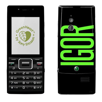   «Igor»   Sony Ericsson J10 Elm