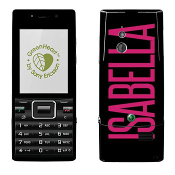   «Isabella»   Sony Ericsson J10 Elm