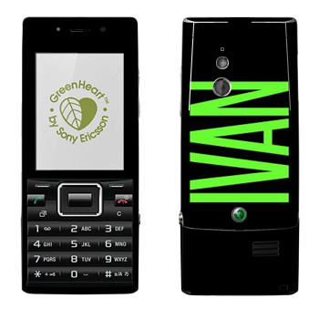   «Ivan»   Sony Ericsson J10 Elm
