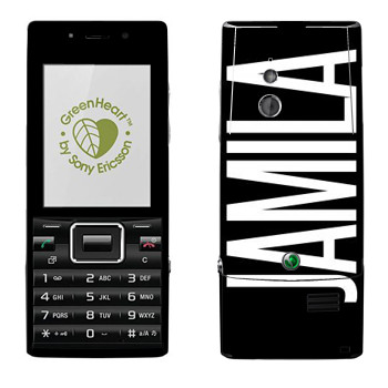   «Jamila»   Sony Ericsson J10 Elm