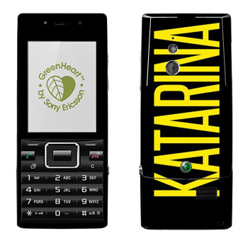  «Katarina»   Sony Ericsson J10 Elm
