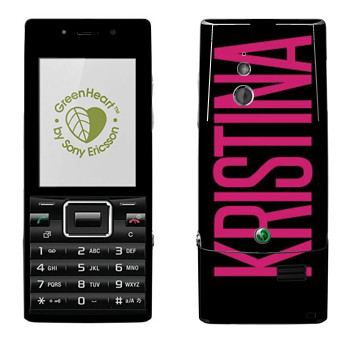   «Kristina»   Sony Ericsson J10 Elm