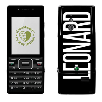   «Leonard»   Sony Ericsson J10 Elm