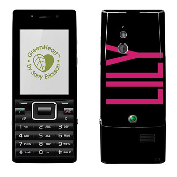   «Lily»   Sony Ericsson J10 Elm