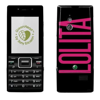   «Lolita»   Sony Ericsson J10 Elm
