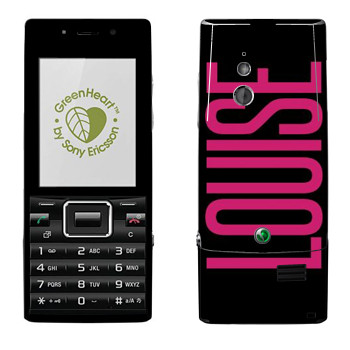   «Louise»   Sony Ericsson J10 Elm