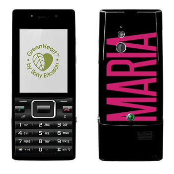   «Maria»   Sony Ericsson J10 Elm