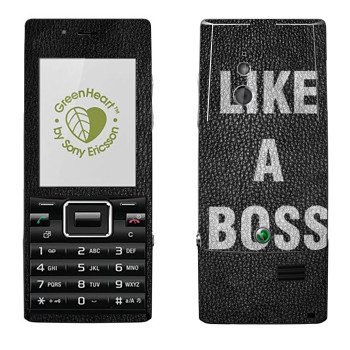   « Like A Boss»   Sony Ericsson J10 Elm