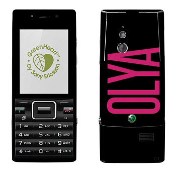   «Olya»   Sony Ericsson J10 Elm