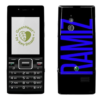   «Ramiz»   Sony Ericsson J10 Elm