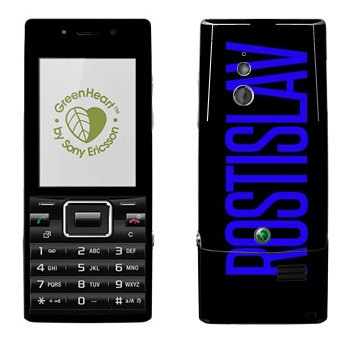   «Rostislav»   Sony Ericsson J10 Elm