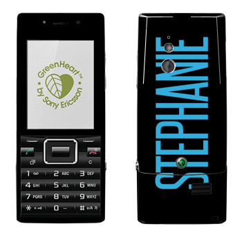   «Stephanie»   Sony Ericsson J10 Elm