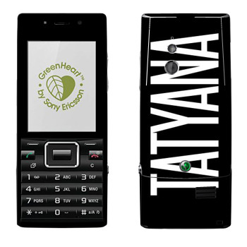   «Tatyana»   Sony Ericsson J10 Elm