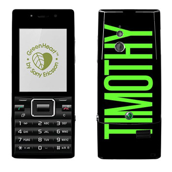   «Timothy»   Sony Ericsson J10 Elm
