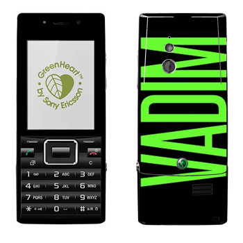   «Vadim»   Sony Ericsson J10 Elm