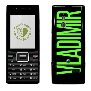   «Vladimir»   Sony Ericsson J10 Elm