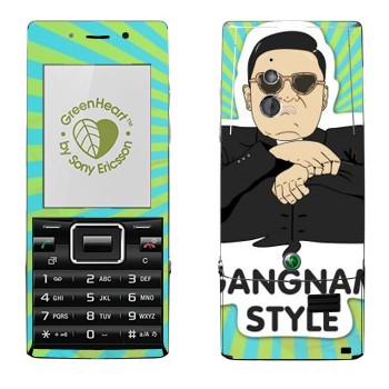  «Gangnam style - Psy»   Sony Ericsson J10 Elm