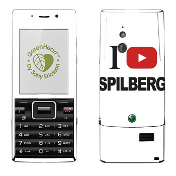   «I love Spilberg»   Sony Ericsson J10 Elm