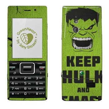   «Keep Hulk and»   Sony Ericsson J10 Elm