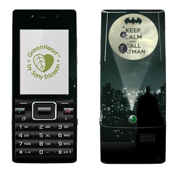   «Keep calm and call Batman»   Sony Ericsson J10 Elm