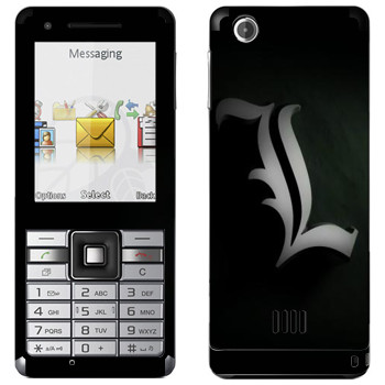   «Death Note - L»   Sony Ericsson J105 Naite