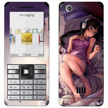   «  iPod - K-on»   Sony Ericsson J105 Naite