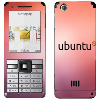   «Ubuntu»   Sony Ericsson J105 Naite