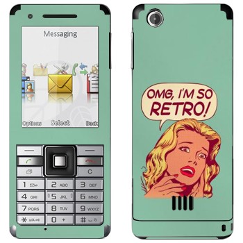   «OMG I'm So retro»   Sony Ericsson J105 Naite