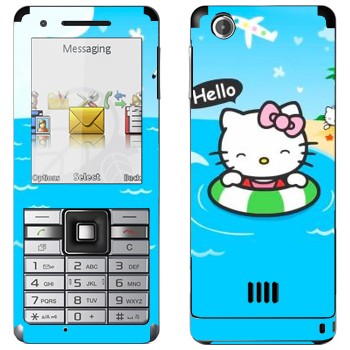   «Hello Kitty  »   Sony Ericsson J105 Naite