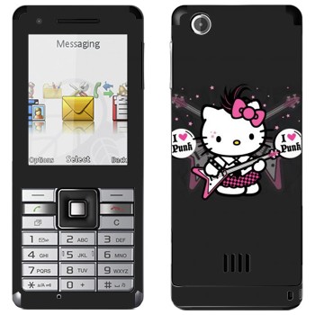   «Kitty - I love punk»   Sony Ericsson J105 Naite