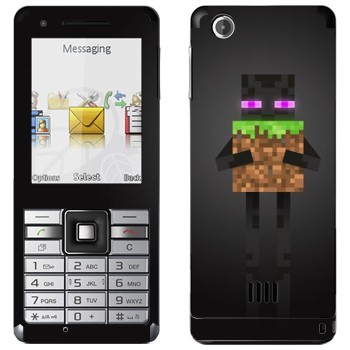   «Enderman - Minecraft»   Sony Ericsson J105 Naite